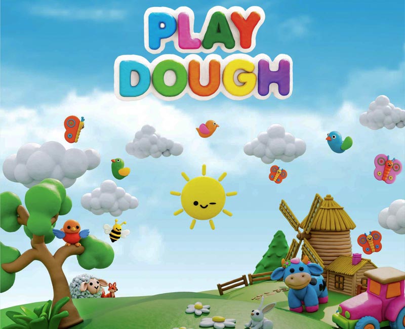 Play Dough Packaging Design