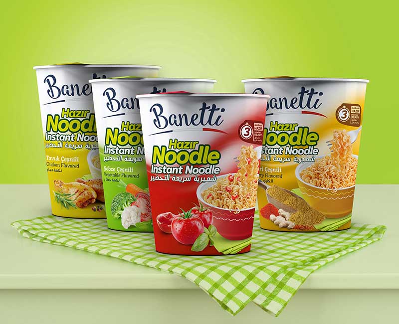 Noodle Packaging Design