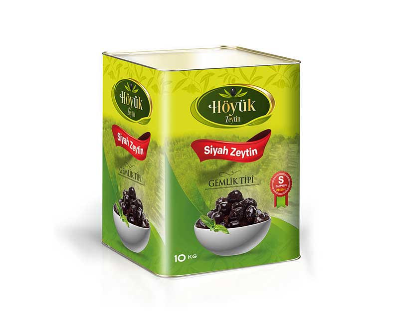 Olive Tin Packaging Design