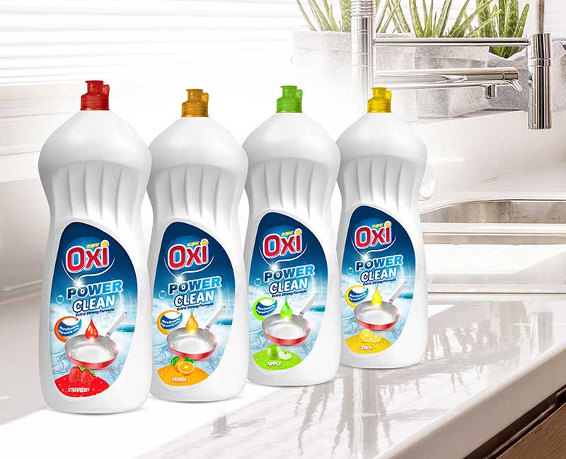 Dish Washing Detergent Packaging Design