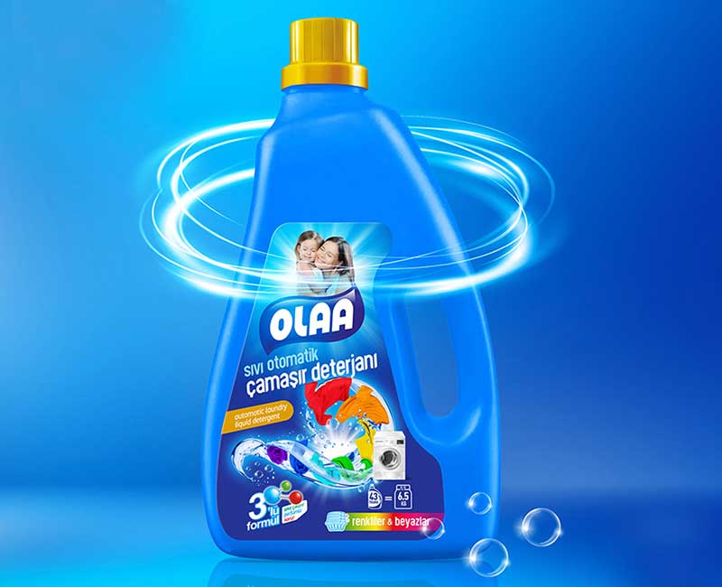 Liquid Detergent Packaging Design